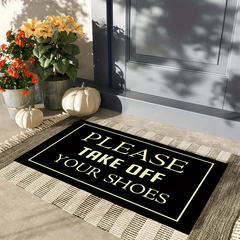 Funny Saying Entrance Door Carpet Non Slip Bathroom Floor Mat