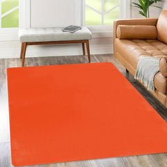 Pure Orange Anti Fatigue Kitchen Rug