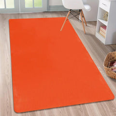 Pure Orange Anti Fatigue Kitchen Rug