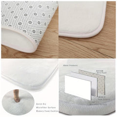 Absorbent Cartoon Bathmat with Non Slip Design