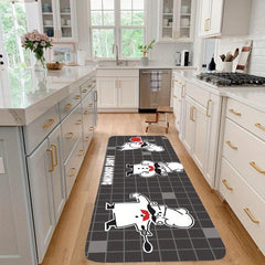 Absorbent Cartoon Bathmat with Non Slip Design