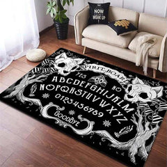 Vintage Gothic Rug Soft Washable Non Slip Living Room Carpet 47x62in