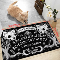 Vintage Gothic Rug Soft Washable Non Slip Living Room Carpet 47x62in