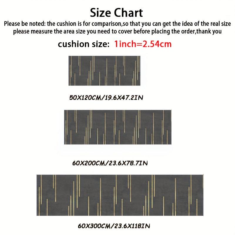 Long Hallway Rug Soft Non-slip Stair Rug for Living Room Bedroom