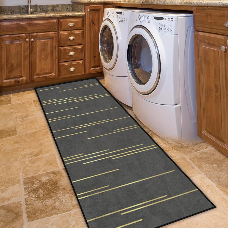 Long Hallway Rug Soft Non-slip Stair Rug for Living Room Bedroom