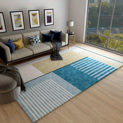 Soft Modern Abstract Area Rug Non-slip Shaggy Carpet Clearance