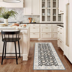 Boho Floral 2'X10' Runner Rugs Extra Long Laundry Room Rug