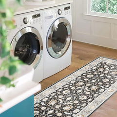 Boho Floral 2'X10' Runner Rugs Extra Long Laundry Room Rug