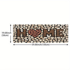 Love Stone Kitchen Rug Floor Mat Indoor Entrance Mat