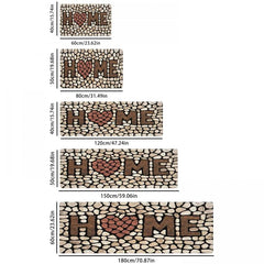 Love Stone Kitchen Rug Floor Mat Indoor Entrance Mat