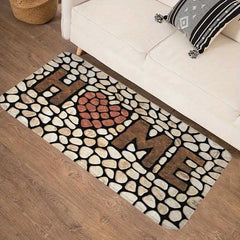 Love Stone Kitchen Rug Floor Mat Indoor Entrance Mat