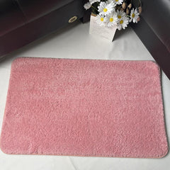 Soft Non Slip Absorbent Bath Mat Machine Washable Shower Carpet