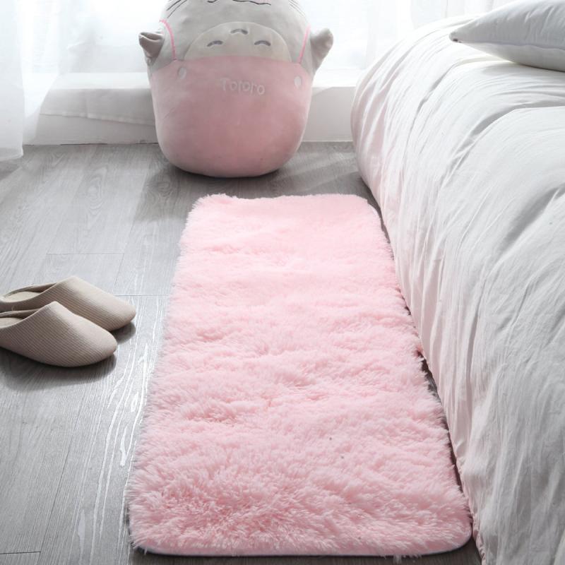 Shaggy Area Rug Modern Indoor Non Slip Carpet Home Decor