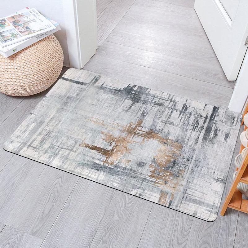 Mordern Soft Abstract Distressed Area Rugs For Living Room Bedroom Dining Room
