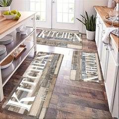 Non Slip Kitchen Rug Printed Floor Mat Indoor Outdoor Home Room Decor