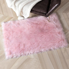 Plush Carpet Rug for Home Decor Soft and Fluffy