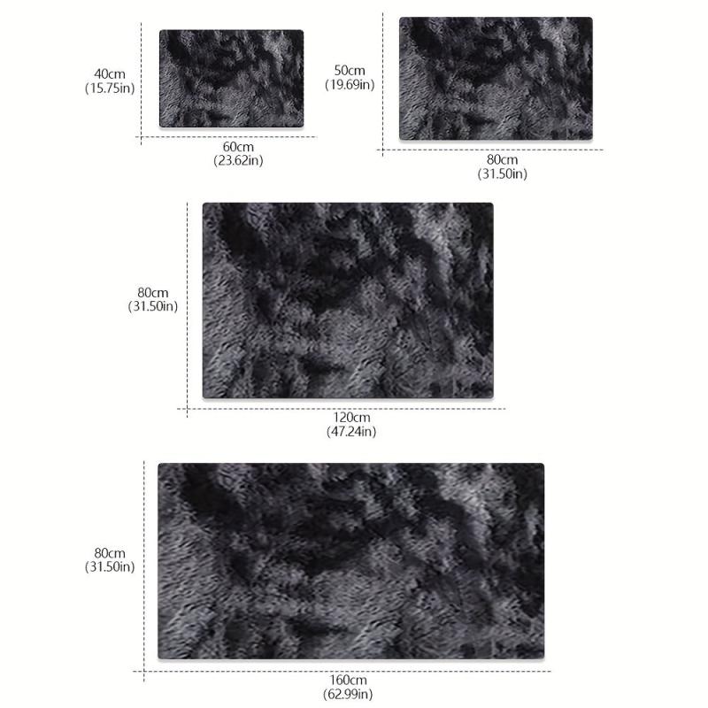 Soft Fluffy Shag Area Rugs Living Room Modern Carpet Plush Kindergarten Bedroom