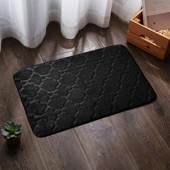 Soft Memory Foam Bath Rug - Quick Drying, Non Slip Shower Carpet