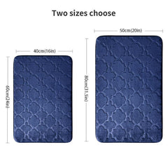 Soft Memory Foam Bath Rug - Quick Drying, Non Slip Shower Carpet