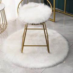 Soft Plush Faux Fur Rug for Living Room Bedroom Sofa