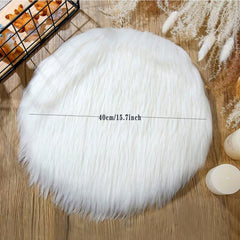 Soft Plush Faux Fur Rug for Living Room Bedroom Sofa