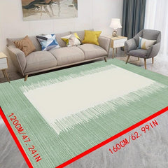 Modern Geometric Area Rugs Soft Crystal Velvet Carpet Anti-slip Bottom