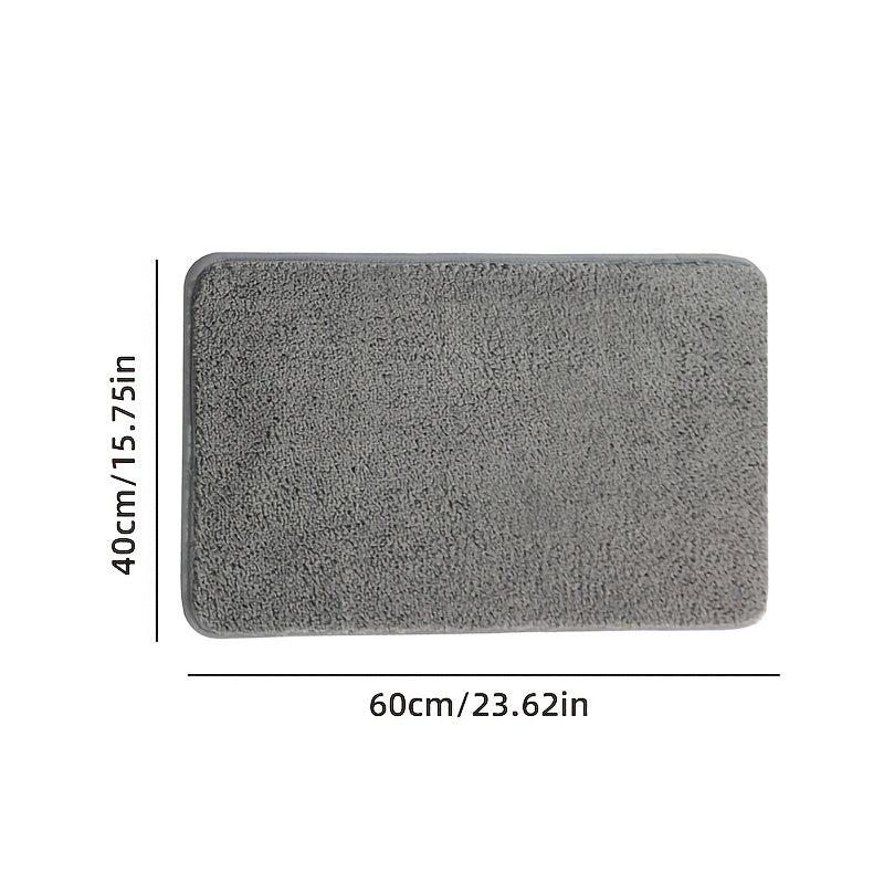 Soft Fluffy Bathroom Mat Non Slip Plush Bath Rug