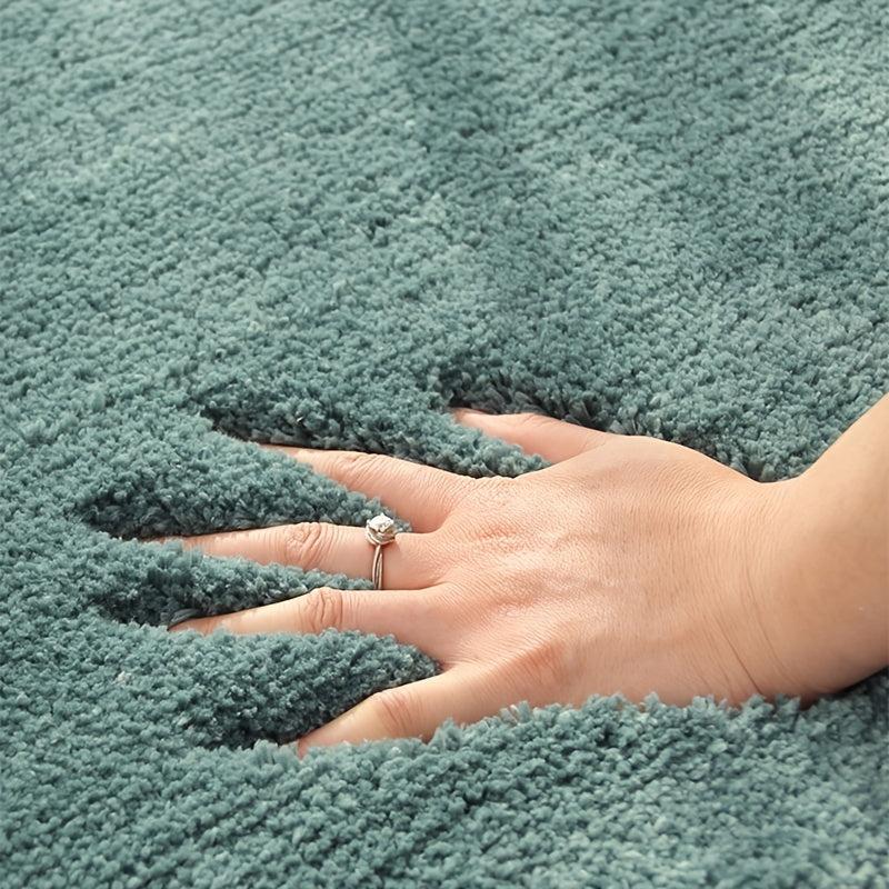 Soft Fluffy Bathroom Mat Non Slip Plush Bath Rug