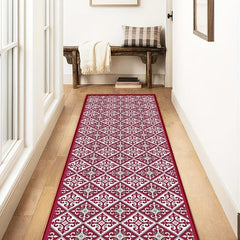 Moroccan Art Extra Long Corridor Rug Bohemian Floor Mat