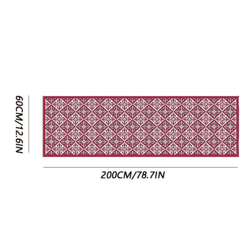Moroccan Art Extra Long Corridor Rug Bohemian Floor Mat