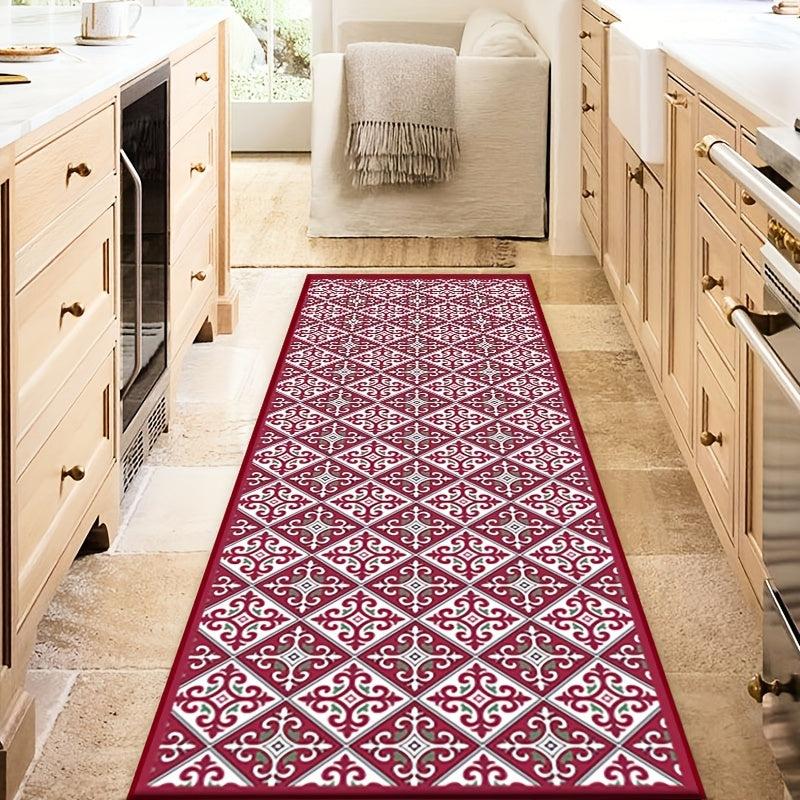 Moroccan Art Extra Long Corridor Rug Bohemian Floor Mat