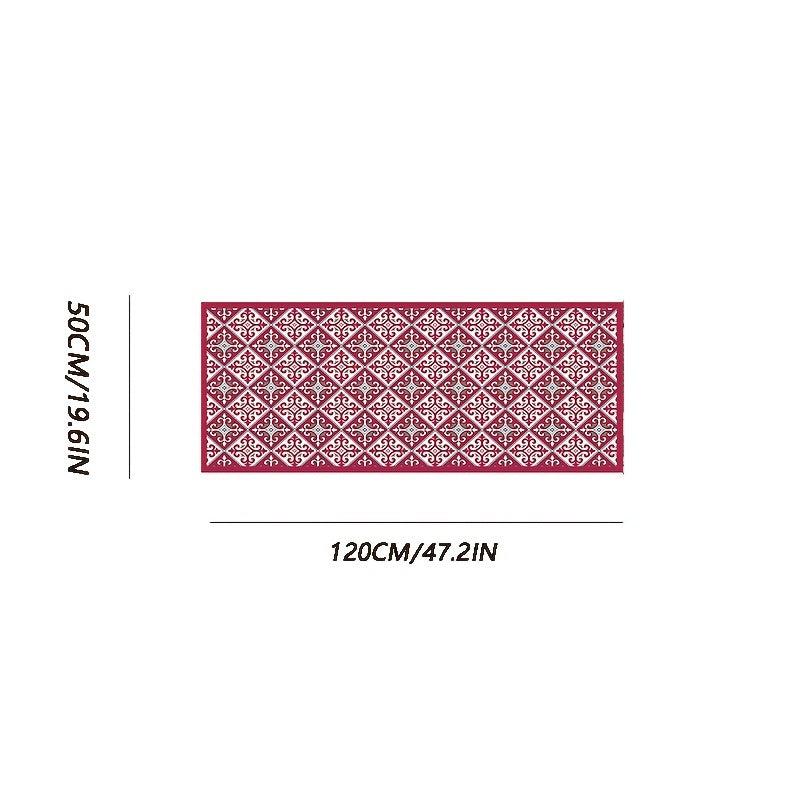 Moroccan Art Extra Long Corridor Rug Bohemian Floor Mat