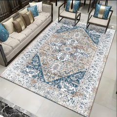 Persian Vintage Boho Medallion Distressed Area Rug