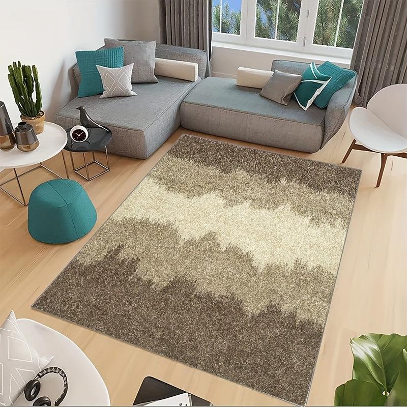 Large Modern Area Rugs Anti-slip Distressed Carpet Easy To Maintain