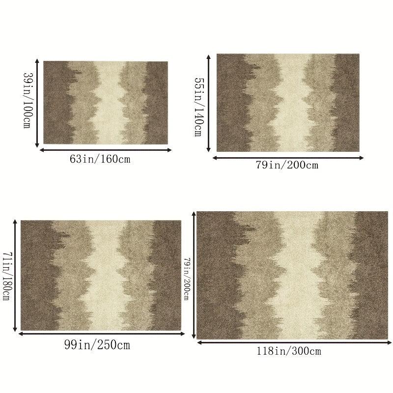 Large Modern Area Rugs Anti-slip Distressed Carpet Easy To Maintain