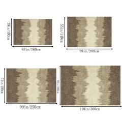 Large Modern Area Rugs Anti-slip Distressed Carpet Easy To Maintain