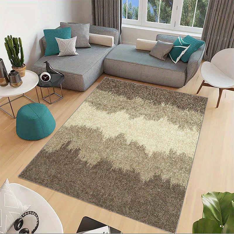 Large Modern Area Rugs Anti-slip Distressed Carpet Easy To Maintain