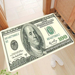 Soft Non-Slip Dollar Area Rug for Living Room Bedroom Bathroom