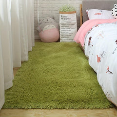 Soft Plush Nursery Carpet Modern Fluffy Bedroom Rug