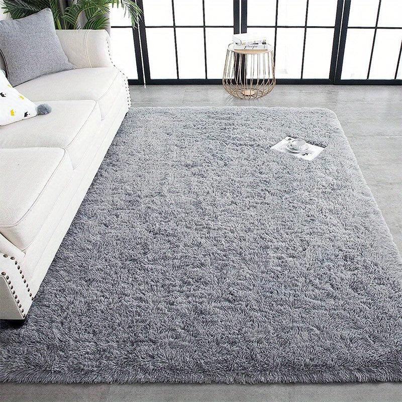 Soft Plush Furry Area Rug for Bedroom Living Room