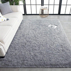 Soft Plush Furry Area Rug for Bedroom Living Room
