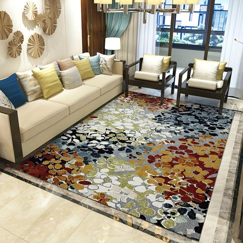 Modern Crystal Velvet Floor Mat Non Slip Waterproof Doormat