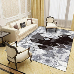 Modern Crystal Velvet Floor Mat Non Slip Waterproof Doormat
