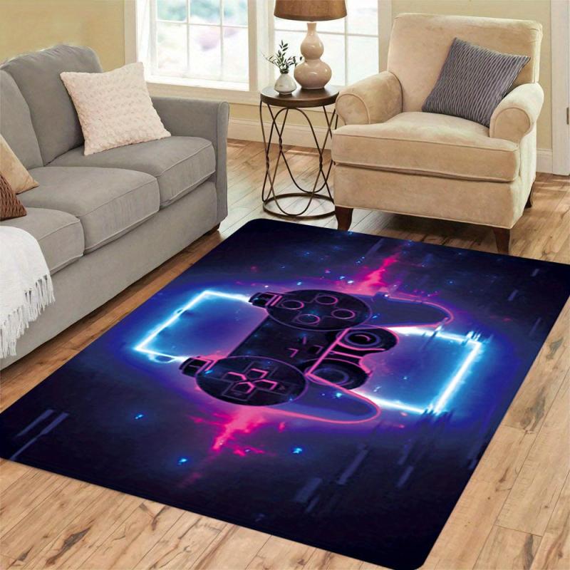 Game Graphic Area Rug Soft Living Room Carpet Kitchen Floor Mat
