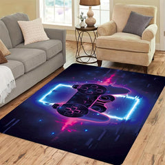 Game Graphic Area Rug Soft Living Room Carpet Kitchen Floor Mat