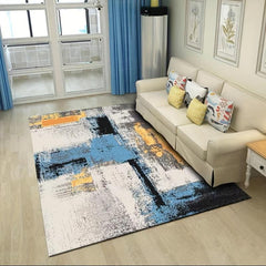 Nordic Abstract Ink Pattern Floor Mat for Home Decor