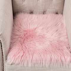 Soft Faux Fur Seat Cover for Living Room and Bedroom Shaggy Fur Rug