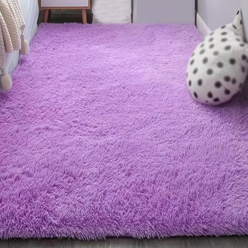 Ultra Soft Plush Area Rug 2.6X5.25ft Tie Dyed Shaggy Fluffy Carpet