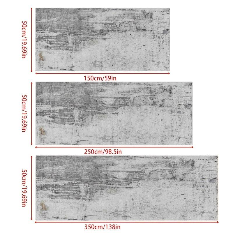 Abstract Runner Rug Non-slip Washable Soft Kitchen Bathroom Hallway Car