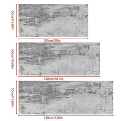 Abstract Runner Rug Non-slip Washable Soft Kitchen Bathroom Hallway Car